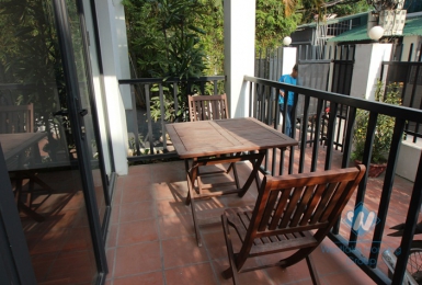 01 bedroom serviced apartment for rent in Dang Thai Mai, Tay ho, Hanoi